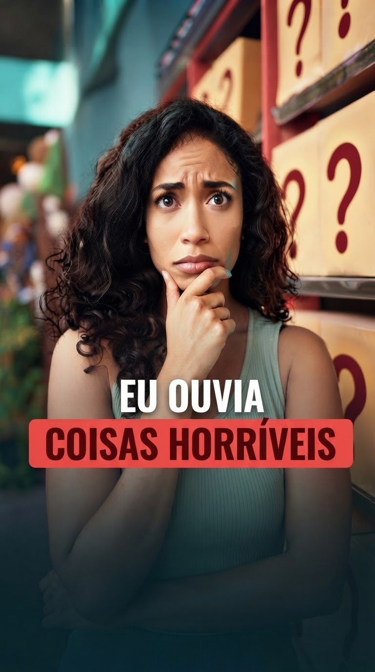 Eu ouvia coisas horríveis